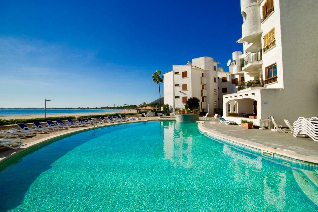 Beachfront Apartment Port de Alcudia  Exterior foto